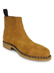 Botina Masculina Country Couro Vira Francesa Texana Garotti