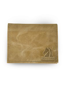 Carteira Couro Legítimo Masculina Country Slim Paint Horse