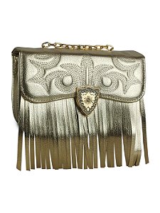 Bolsa Country Feminina Tiracolo Ombro Transversal Franja