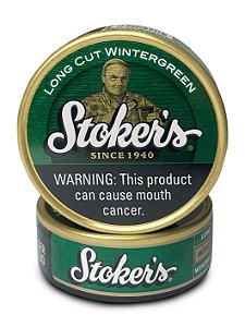 Fumo De Mascar Long Cut Wintergreen Stokers
