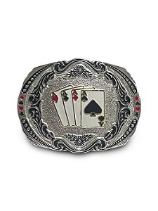 Fivela Country Rodeio Baralho Carta Cowboy Rodeio Western