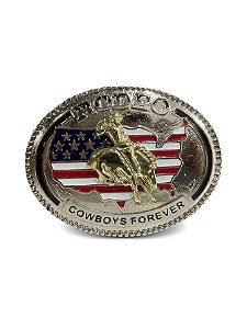 Fivela Country Infantil Baralho Cavalo Cowboy Rodeio Agro