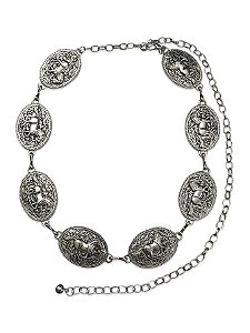 Cinto Feminino Corrente Cavalo Country Western Cavalgada Top