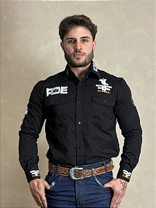 Camisão Masculina Radade Manga Comprida Riders Bordada Agro