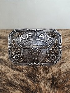 Fivela Ariat Country 11cm Western Premium Quadrada Bronze