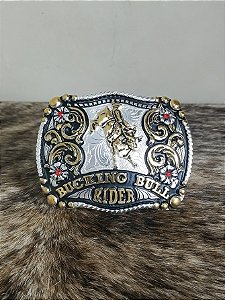 Fivela Master Bucking Bull Rider Country Dourada Cowboy