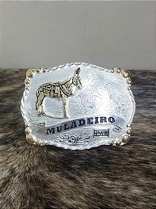 Fivela Muladeiro Cowboy Brand Master Country Tradicional