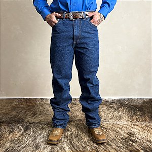 Calça Country Jeans Masculina Cowboy Rodeio Texana Grossa