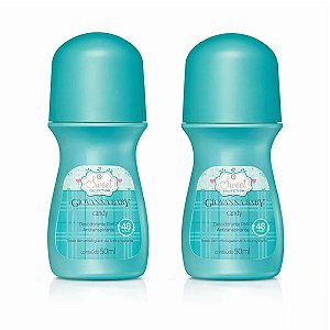 Kit Giovanna Baby: 2 Desodorante Roll-on Candy