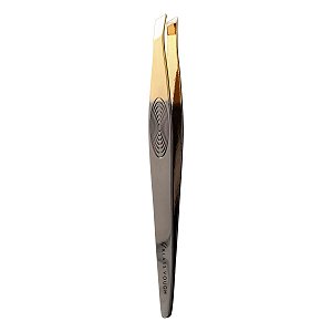 Klass Vough Pinça Ponta Chanfrada Dourada Tw-048hqh