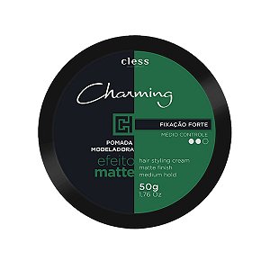 Pomada Modeladora Cless Charming Efeito Matte Forte 50g