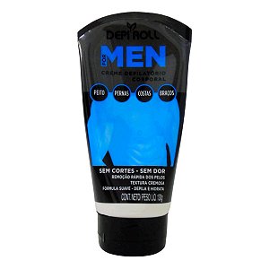 Depi-roll Men Creme Depilatório Corporal 130g