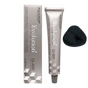 Coloração Creme Alfaparf Evolution 1 Preto 60ml
