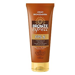 Flores & Vegetais Loção Bronzeadora Fps6 180g