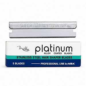 Lâmina para Navalhete Vikky Platinum 5 Unidades