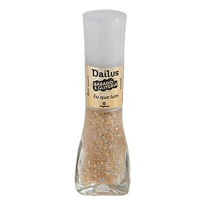 Esmalte Dailus Babado e Gliteria 8ml Eu Que Lute