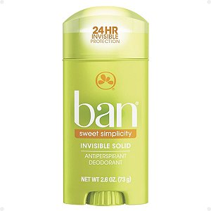 Ban Desodorante Antitranspirante Sólido Sweet Simplicity 73g
