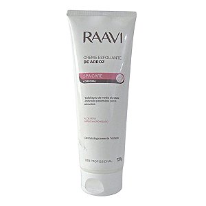 Creme Esfoliante de Arroz Raavi Spa Care 220g