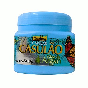 Máscara de Nutrição Casulão Bichos Bom Óleo de Argan 500g