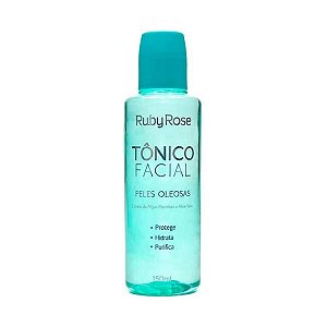 Ruby Rose Tônico Facial 150ml Peles Oleosas