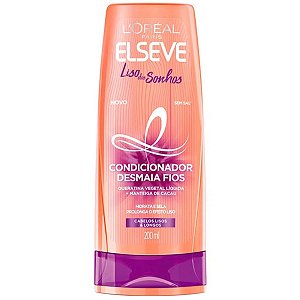 Condicionador Desmaia Fios Elseve Loreal Liso dos Sonhos 200ml