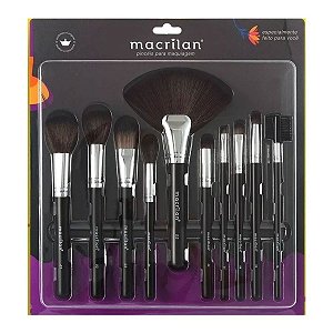 Macrilan Kit Com 10 Pinceis Ref. Kp9-1b