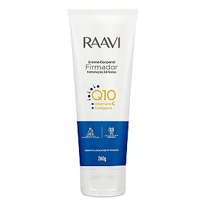 Creme Hidratante Corporal Raavi Firmador Q10 240g