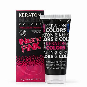 Kert Keraton Hard Colors Tonalizante Insane Pink 100g