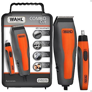 Kit Máquina De Corte + Aparador De Pelos Wahl ComboCut 22 Pieces 220v