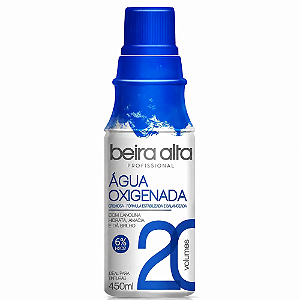 Água Oxigenada Cremosa Beira Alta 20 Volumes 450ml