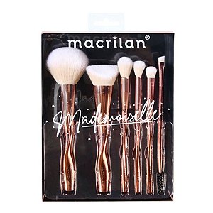 Macrilan Mademoiselle Kit de Pincéis Com 6 Ed004