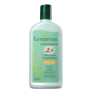 Condicionador Farmaervas Camomila e Amêndoas 320ml
