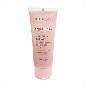 Sabonete Facial Ruby Rose Ruby Skin Argila Rosa 100ml