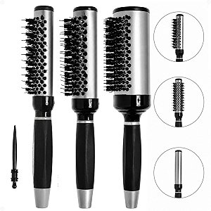Kit ProArt Ricci Perfetti Brillare: Escova Térmica P, M e G