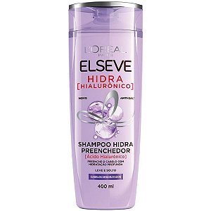 Shampoo Preenchedor Elseve Hidra Hialurônico Loreal 400ml