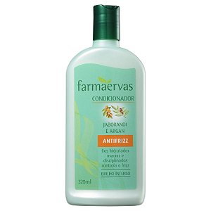 Condicionador Farmaervas Antifrizz Jaborandi e Argan 320ml