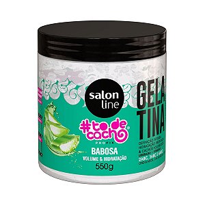Gelatina #todecacho Babosa Volume & Hidratação Salon Line 550g