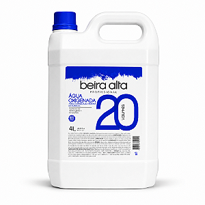 Agua Oxigenada 20 Volumes Beira Alta 4l