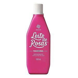 Leite de Rosas Tradicional 100ml
