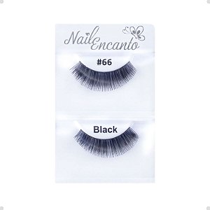 Cílios Postiços Nail Encanto Black #66 Ne305