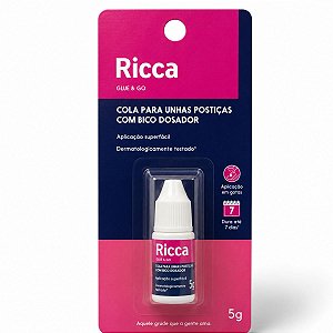Cola Para Unhas Postiças Ricca Belliz 5g Cód.1342
