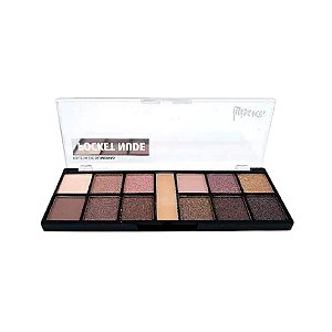 Paleta de Sombras Pocket Nude Luisance Cor B Ref: L789