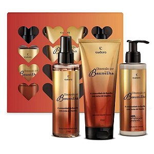 Kit Com 3 Itens Obsessão Por Baunilha Eudora