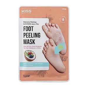 Máscara Peeling Esfoliante Para Pés Kiss New York Fp01b
