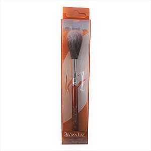 Pincel Klass Vough Brown Line Para Iluminador e Blush 38
