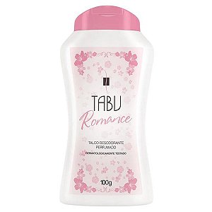 Talco Desodorante Perfumado Tabu Romance 100g