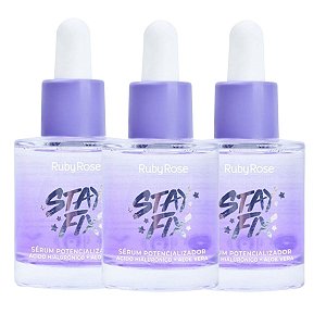 Kit Sérum Potencializador Ruby Rose Stay Fix Ruby Rose 29ml C/3