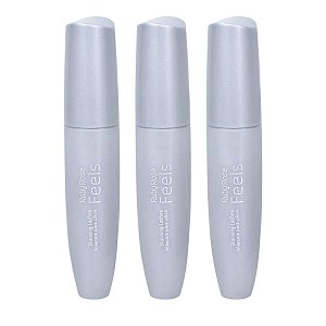 Kit Máscara Para Cílios Stunning Lashes Feels Ruby Rose 5g C/3