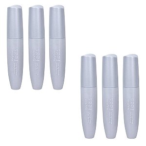 Kit Máscara Para Cílios Stunning Lashes Feels Ruby Rose 5g C/6