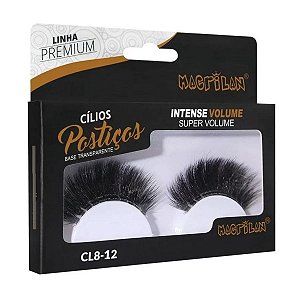 Cílios Postiços Macrilan Intense Volume Super Volume Linha Premium Cl8-12